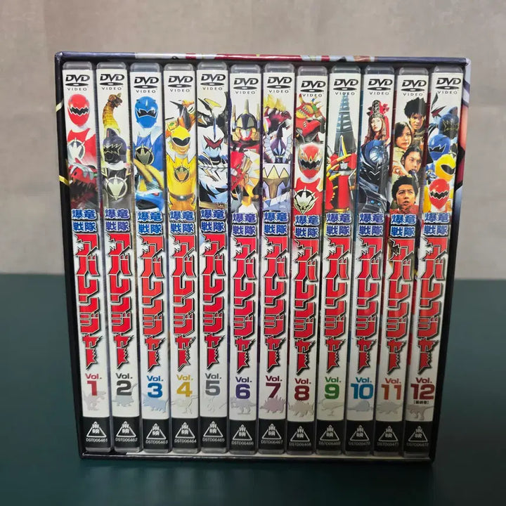 [BUNJANG] Bakuryuu Sentai Abaranger (Power Rangers Dino Thunder) Japanese DVD Complete Set / 폭룡전대 아바렌져(다이노썬더) 일판 DVD 초회판 풀세트