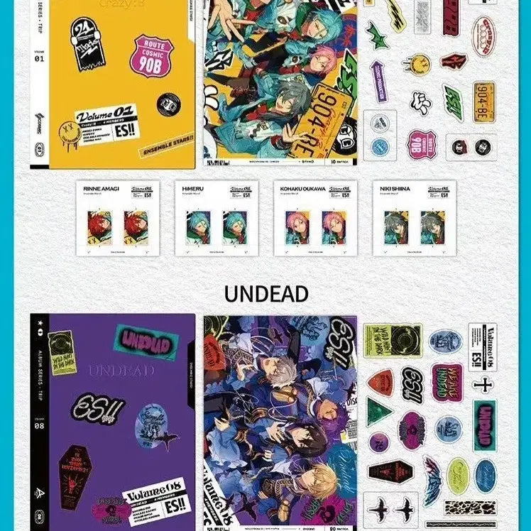 [BUNJANG] Ensemble Stars Crazy:B Undead Folder (Sealed) / 앙스타 중스타 크레이지비 언데드 폴더 미개봉 신품