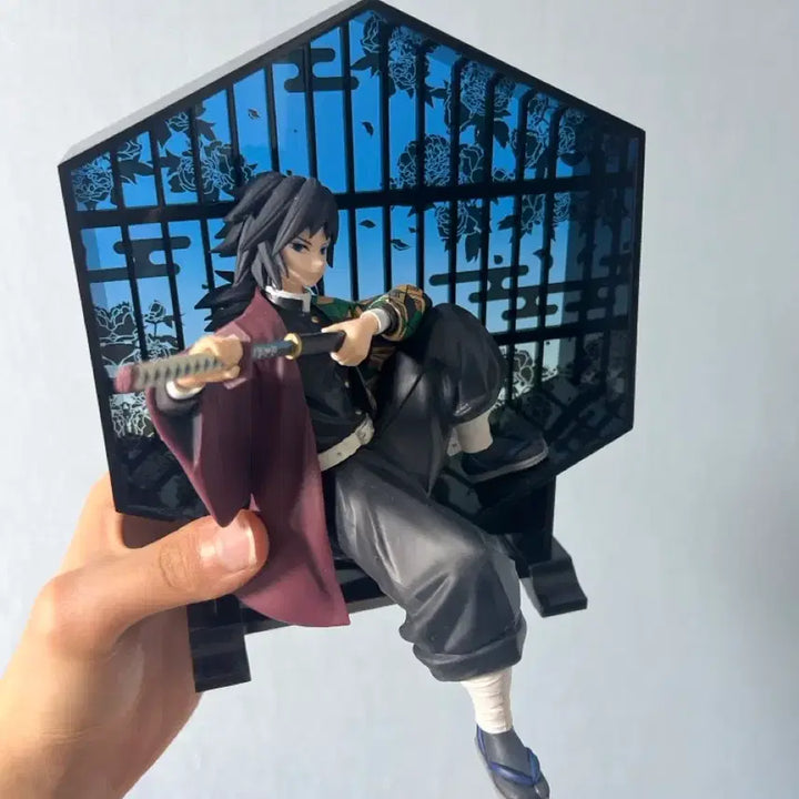 [BUNJANG] Demon Slayer Tanjiro &amp; Giyu Figure Set / 귀멸의 칼날 쿠지 A상 탄지로/C상 기유 피규어 세트