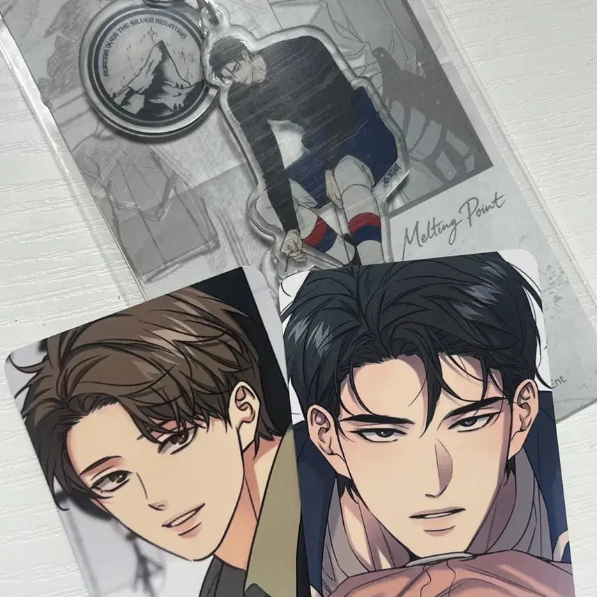 [SOLD OUT] 레봄 카페 팝업 해빙곡선 류이안 캐릭터 키링