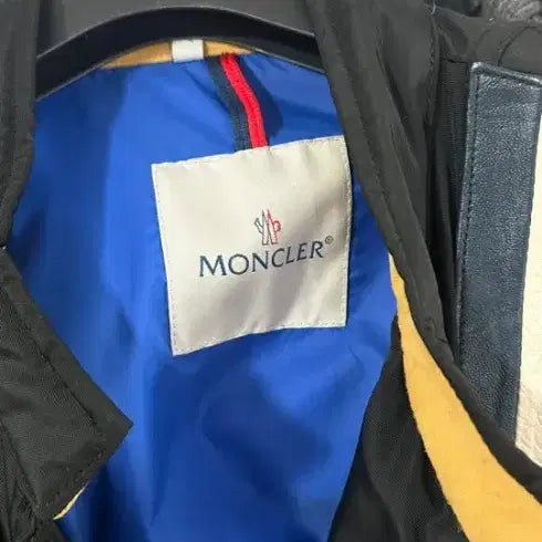 [BUNJANG] Moncler Biker Black Jacket / 정품 몽클레어 바이커 블랙 자켓