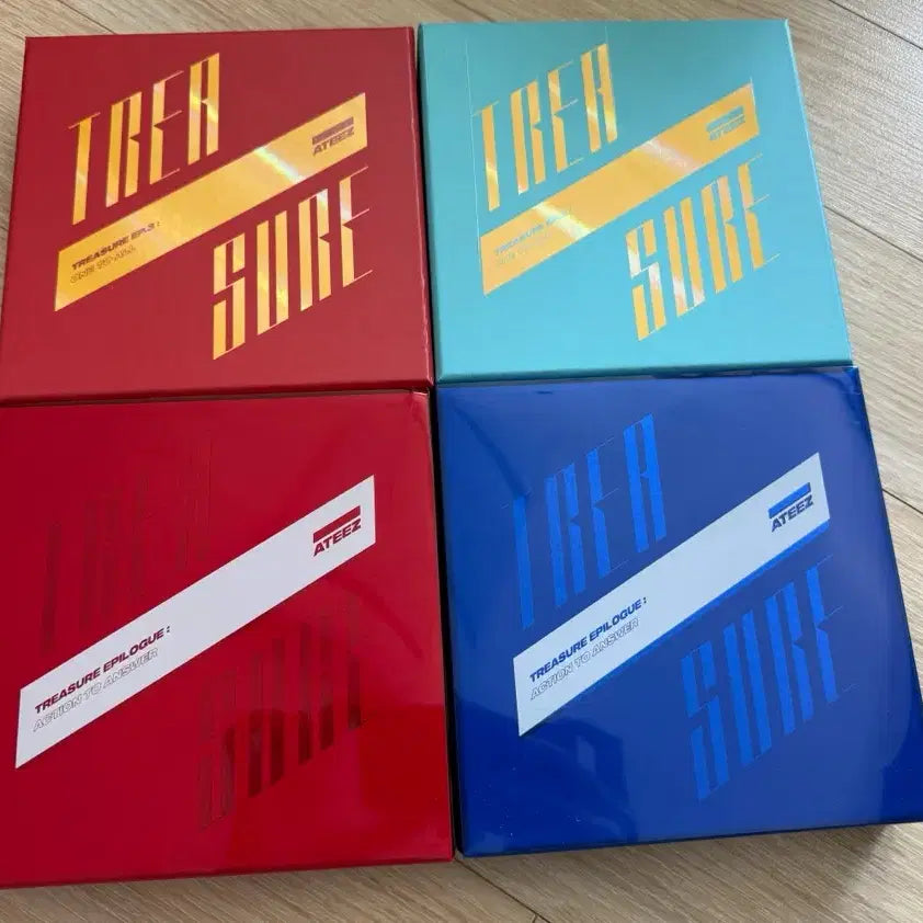 [BUNJANG] ATEEZ Illusion, Wave, Answer Bundle Set / 에이티즈 일루전 웨이브, 앤써 앨범 일괄 판매