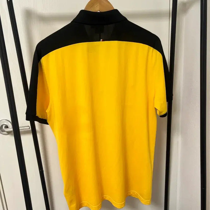 [BUNJANG] IMFLUX Yellow Polo Shirt / IMFLUX 옐로우 반팔 카라티 1211