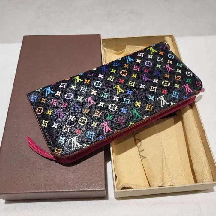 [BUNJANG] Louis Vuitton Monogram Multicolore Long Wallet / 루이비통 멀티컬러 모노그램 장지갑 + 풀박스