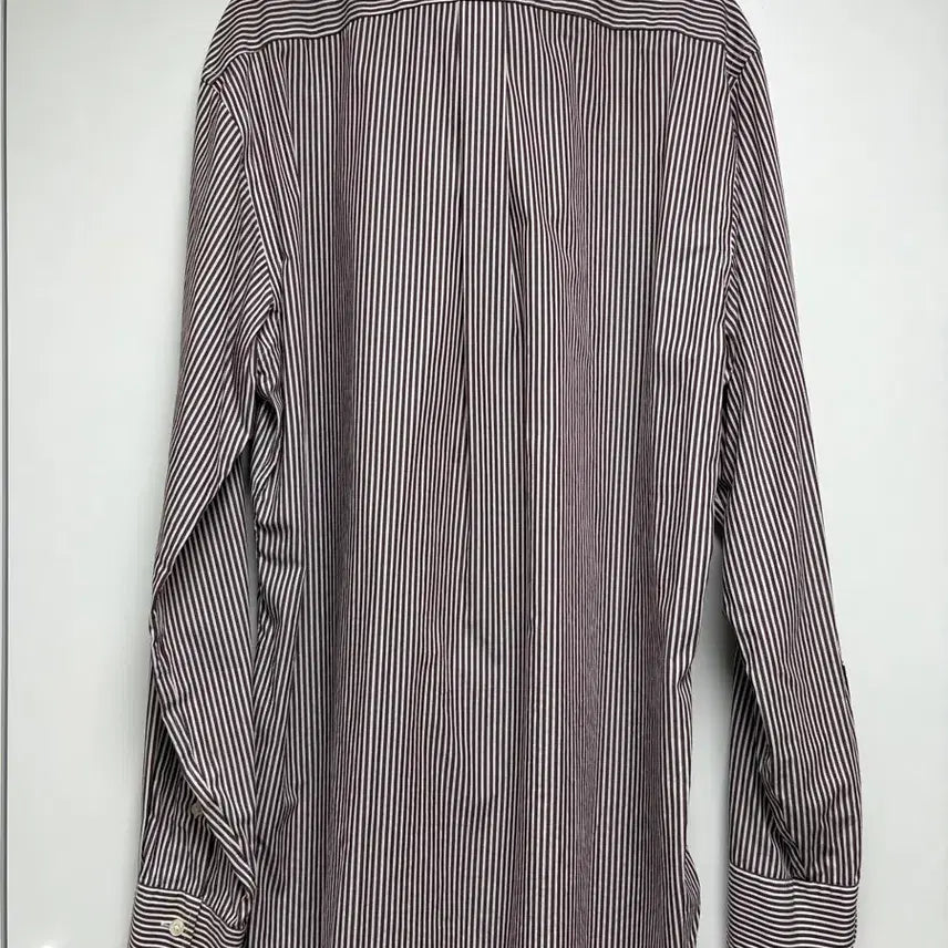 [SOLD OUT] 폴로 스트라이프 셔츠 이지케어 커스텀핏 16 40/41사이즈