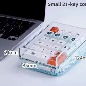 [BUNJANG] 84-Key Number Pad Transparent Acrylic Cover Case / 투명 아크릴 케이스 84키 숫자키패드 덮개