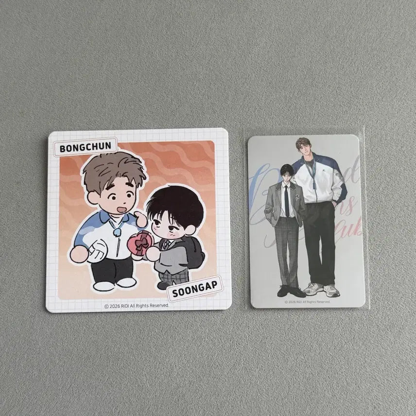 [BUNJANG] Fantazit Ridigo Bongchongakshi Bundle Set Photocard &amp; Coaster / 펀타지트 리디고 입장 특전 카드 포카 코스터 봉촌각시 일괄