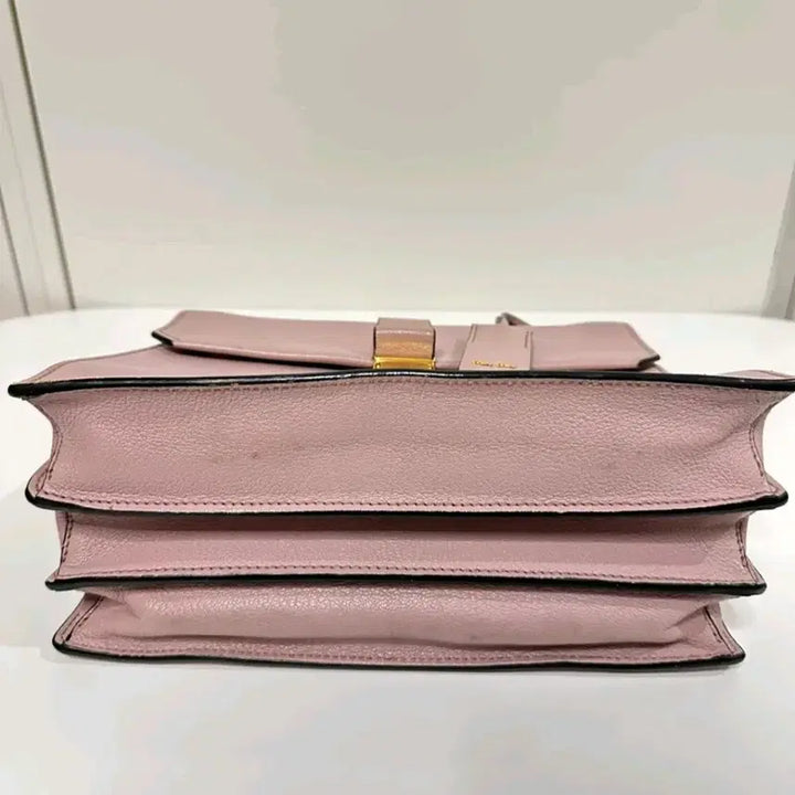 [BUNJANG] Miu Miu Madras Rose Pink Tote Shoulder Bag / 정품 미우미우 마드라스 로즈핑크 토트 숄더백