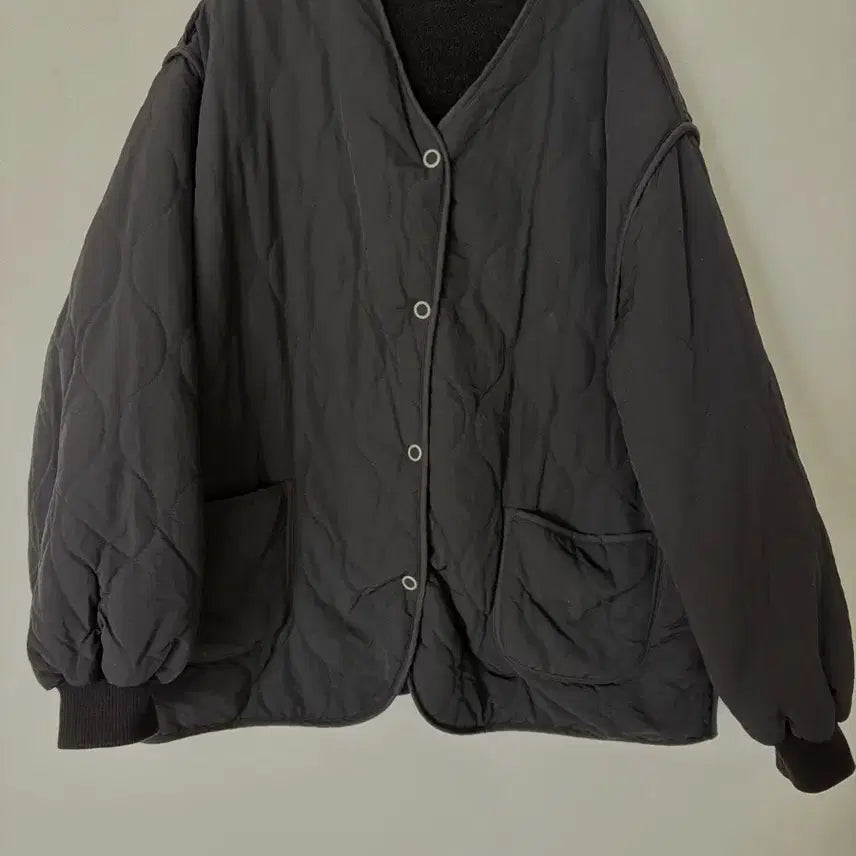 [BUNJANG] Reversible Fleece/Quilted Jacket / 리버시블 양면점퍼(뽀글이/퀄팅)