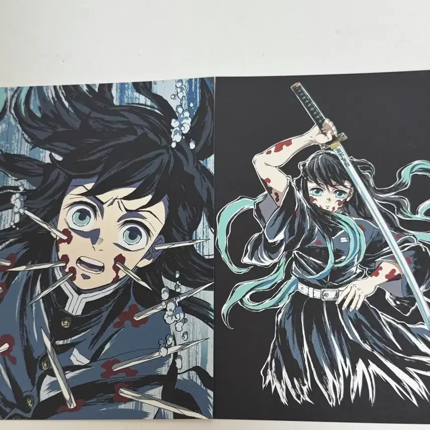[BUNJANG] Demon Slayer Tokito Muichiro Full Focus Breathing Postcard Bundle Set / 귀멸의칼날 토키토 무이치로 전집중전 엽서 일괄