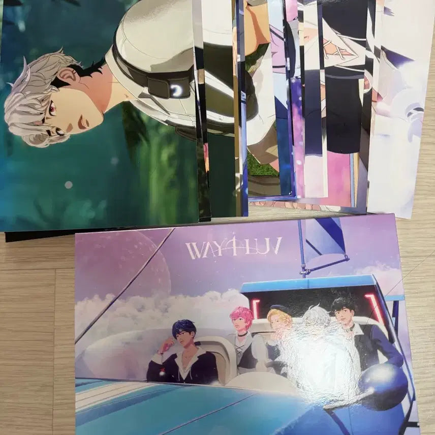 [BUNJANG] PLAVE w4luv Postcard / 플레이브 w4luv 엽서