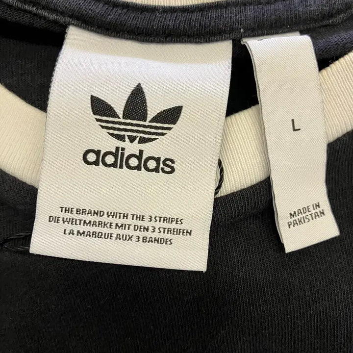 [BUNJANG] Adidas Three-Stripes Ringer T-Shirt / N250 아디다스 삼선 링거티 반팔