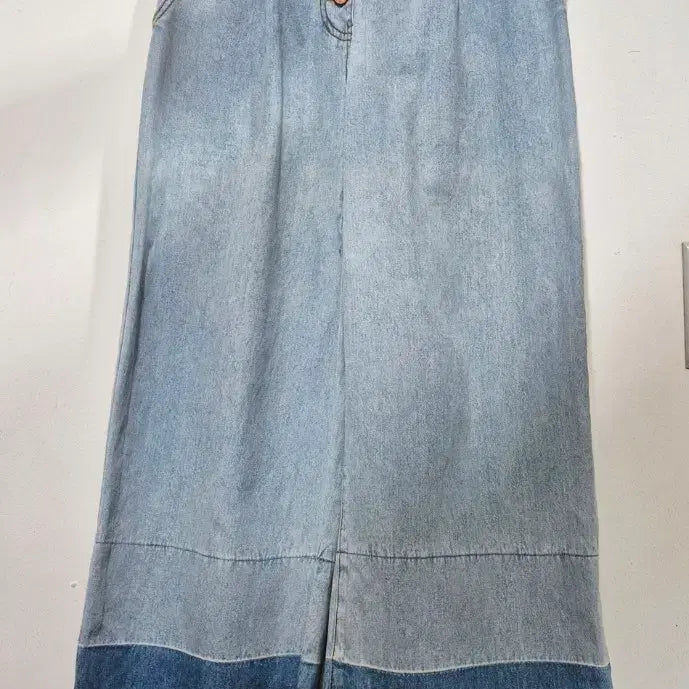 [BUNJANG] Lucky Chouette Denim Wide Pants / 럭키슈에뜨  데님 와이드  팬츠