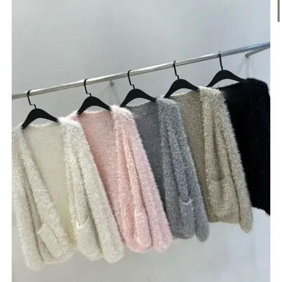 [SOLD OUT] 부띠끄유 우아 펄 가디건 화이트 새상품