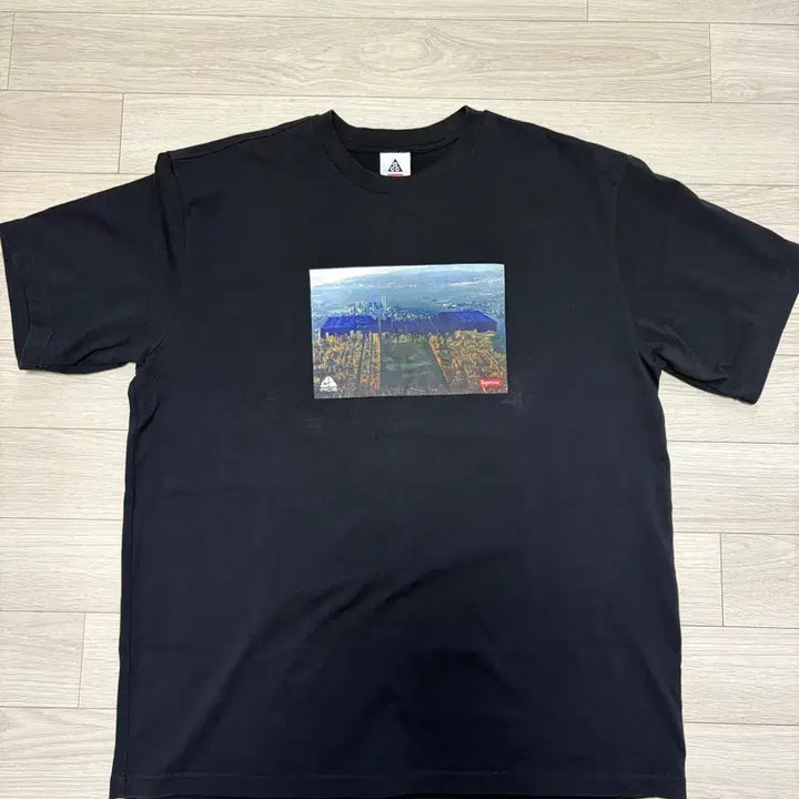 [BUNJANG] Supreme x ACG Grid T-shirt (Black, XL) / [XL]슈프림 x ACG 콜라보 그리드 티셔츠