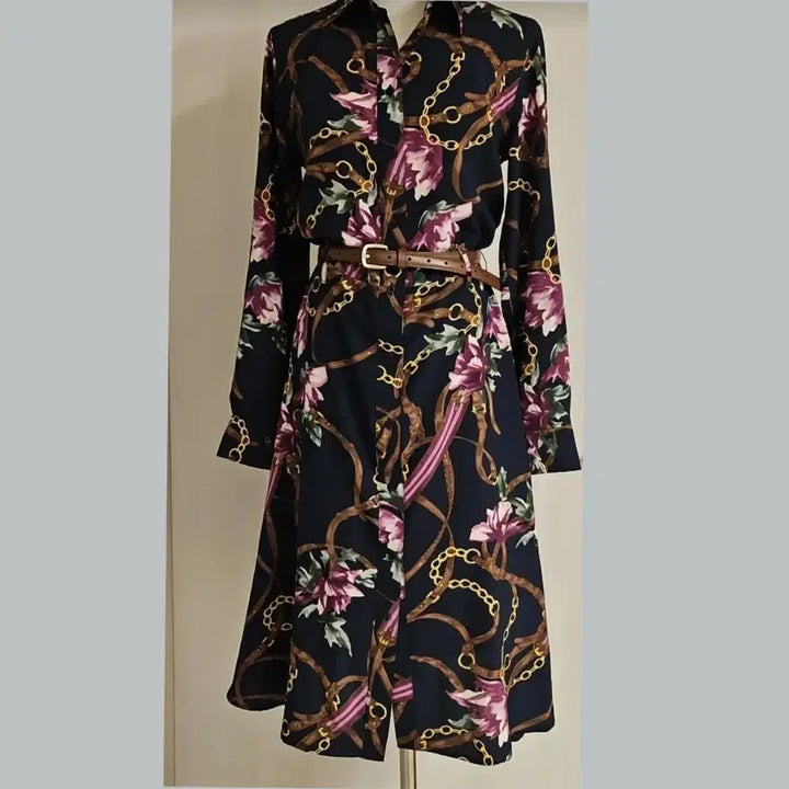 [BUNJANG] Ralph Lauren Robe Dress / 랄프로렌(2)(정품)셔츠.로브 원피스입니다사이즈:2S~M.실측 참조