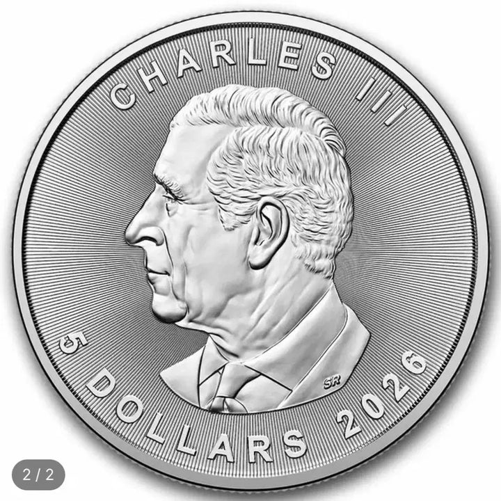 [BUNJANG] 2026 Canada Maple Leaf 1 oz Silver Bar / 캐나다 메이플 리프 은화 1oz 2026 (실버바)