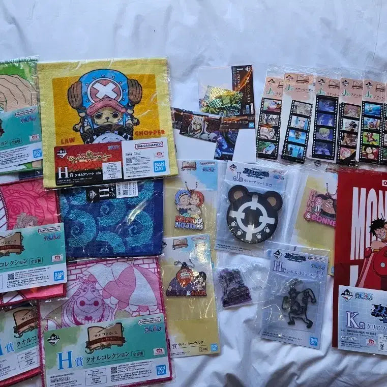 [BUNJANG] One Piece Ichiban Kuji Figure and Goods Bundle Set / 원피스 제일복권 하위상 일괄