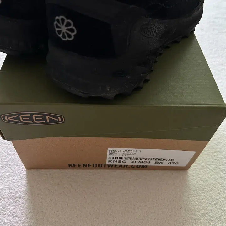 [BUNJANG] Keen Jasper Zion Black Alloy Hiking Shoes / 새것같은 킨  재스퍼 자이오닉 Black Alloy(250)