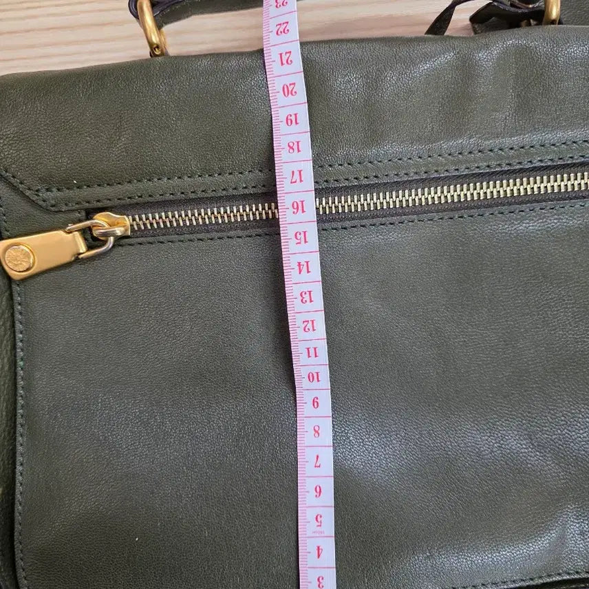 [BUNJANG] Anne Klein Olive Green Crossbody Bag / 앤클라인 올리브색 가방 크로스백