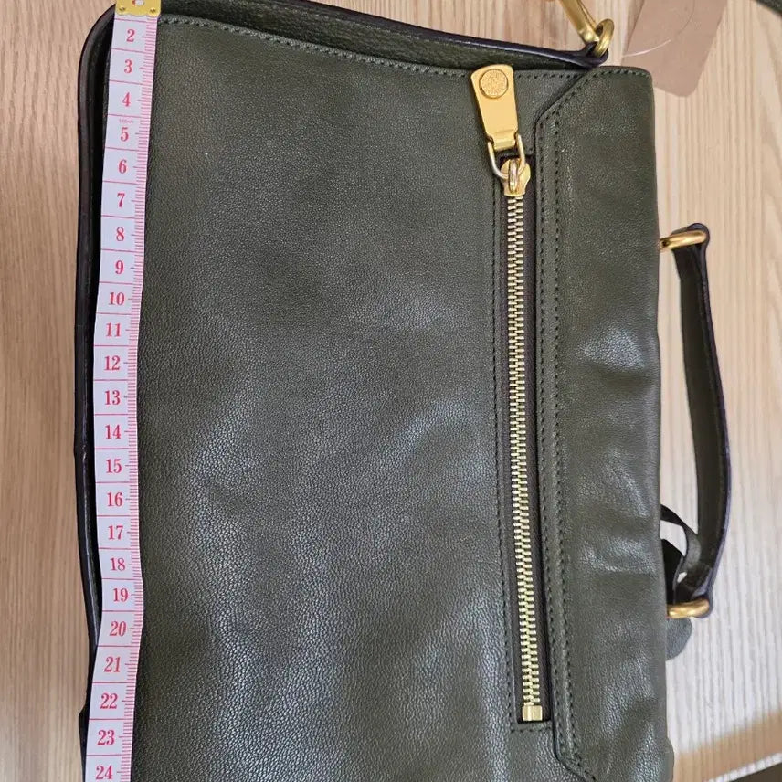 [BUNJANG] Anne Klein Olive Green Crossbody Bag / 앤클라인 올리브색 가방 크로스백