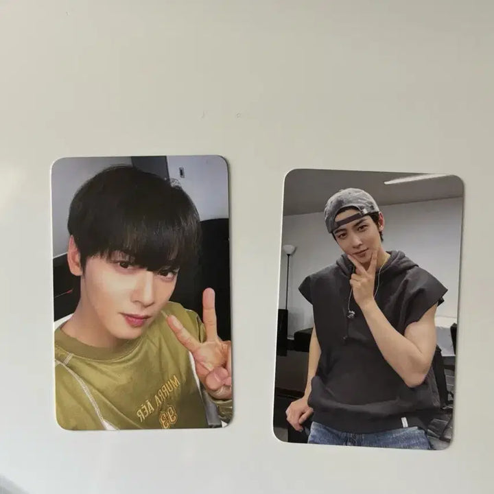 [BUNJANG] Astro Cha Eun-woo Photocard 2-Type / [공식] 차은우 포토카드 2종 / 미스터리 엘리베이터 서울 앙콘 포카