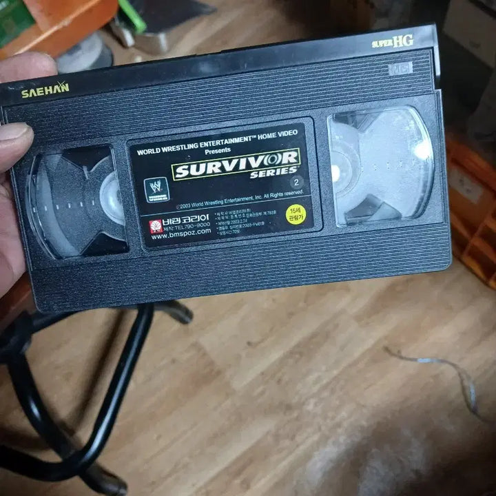 [BUNJANG] WWE Video Tape Bundle / WWE 비디오 테이프 (서바이벌/로얄럼블/섬머슬램)6장일괄
