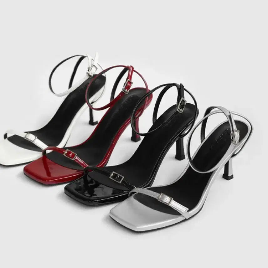 [BUNJANG] SAPPUN Bonita Buckle Strap Sandals Black 235 / 사뿐 보니타 버클 스트랩 샌들 블랙 235 사이즈 팝니다!