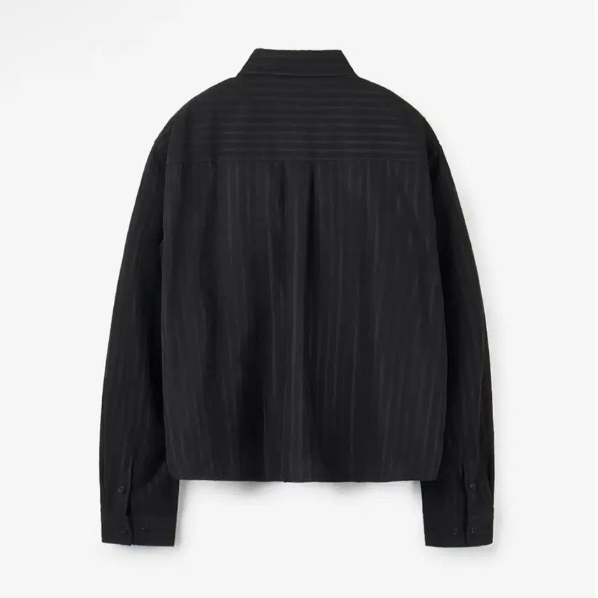[BUNJANG] Day Crop Shirt Black M / [새상품] 데이 크롭 셔츠 블랙 M