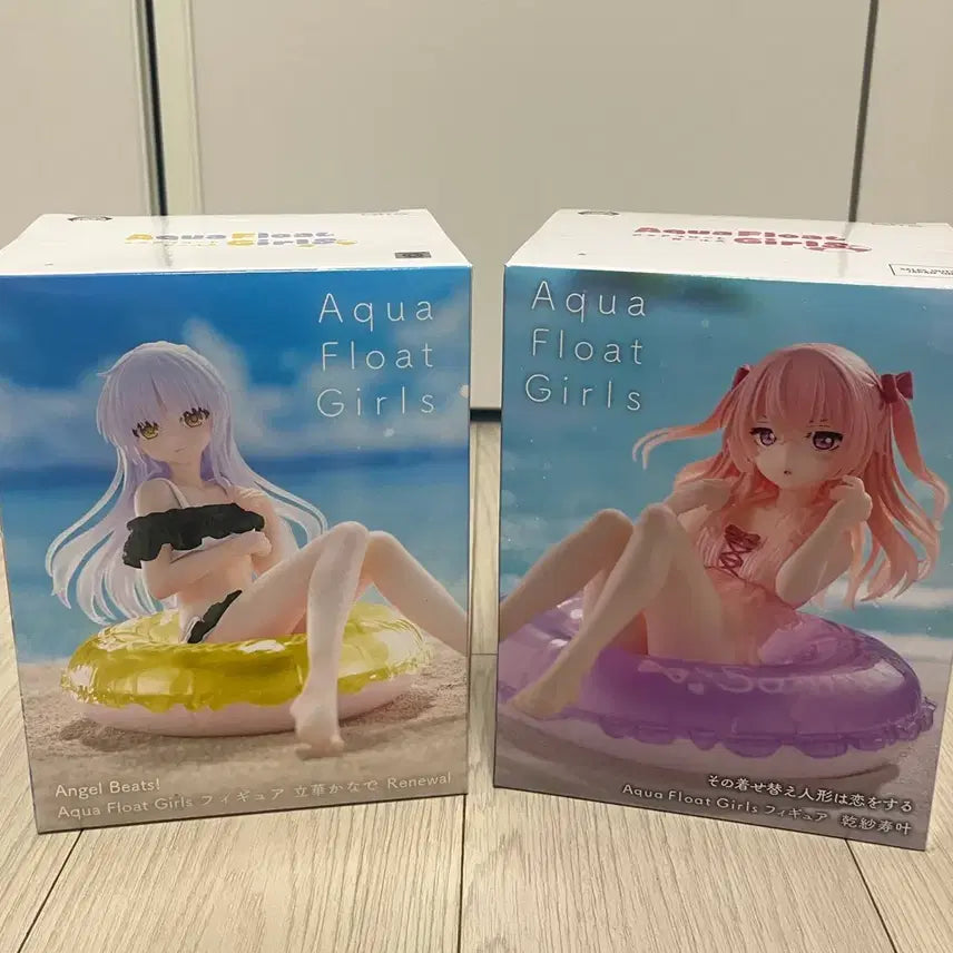 [BUNJANG] Aquatic Float Sayujina &amp; Kanade Figure Set / 아쿠아 플로트 그비돌 사쥬나&amp;엔젤비트 카나데 피규어 2종세트