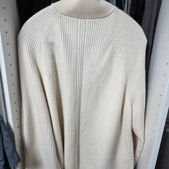 [SOLD OUT] Theory 띠어리 아이보리 집업 니트 L (105 size)