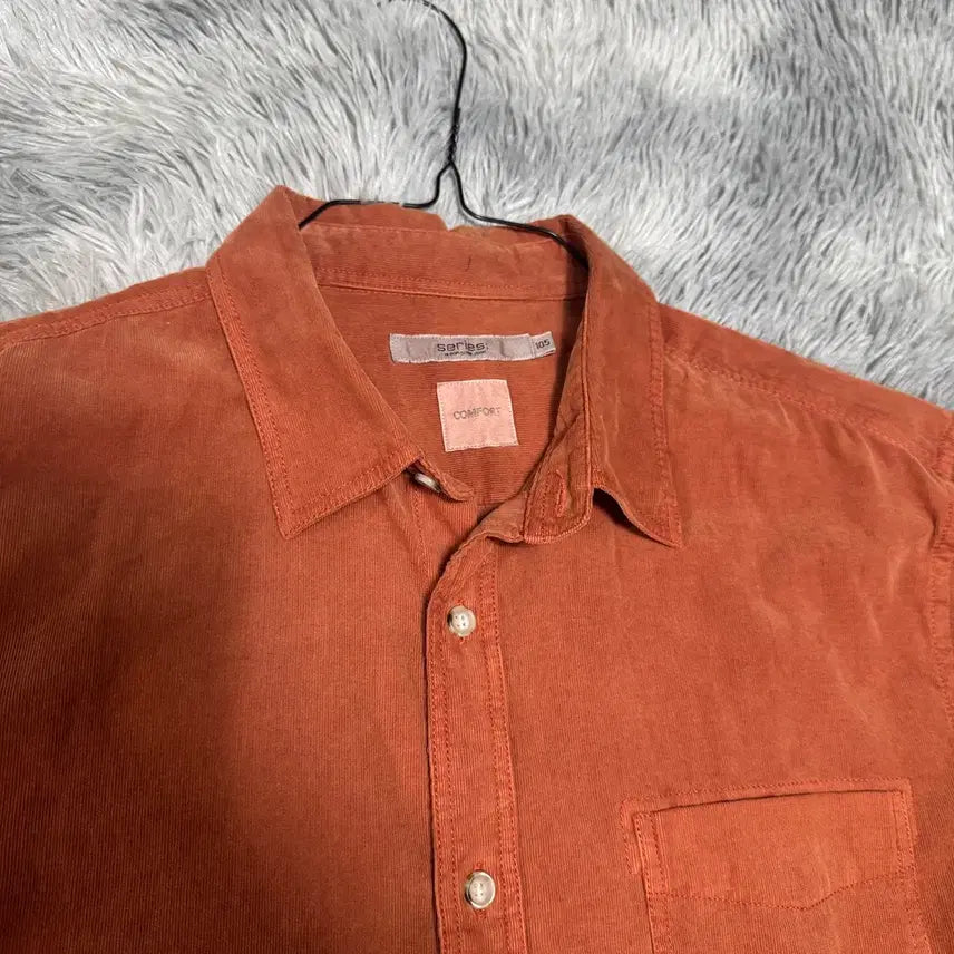 [BUNJANG] KOLON Sport Corduroy Shirt Size 105 / 코오롱 시리즈 코듀로이 셔츠 105사이즈