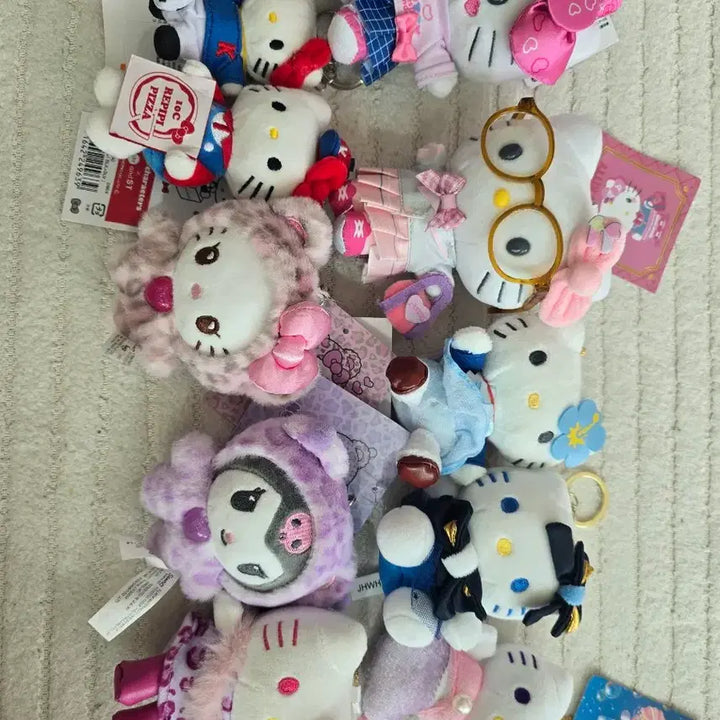 [BUNJANG] Sanrio Characters Plush Keyring Collection / 산리오 캐릭터즈 인형 키링 모음