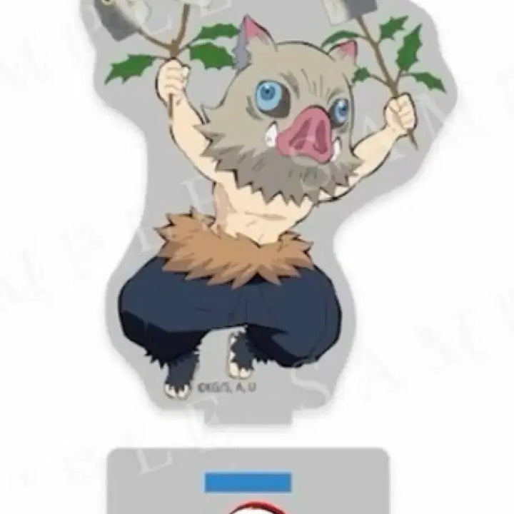 [BUNJANG] Inosuke 2021 Setsubun Acrylic Stand / 귀멸의 칼날 이노스케 2021 절분 아크릴 단순개봉