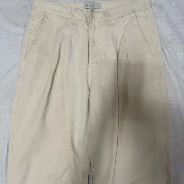 [BUNJANG] Brown Yak Ivory Cotton Denim Pants / 브라운야드 아이보리 코튼 데님 2