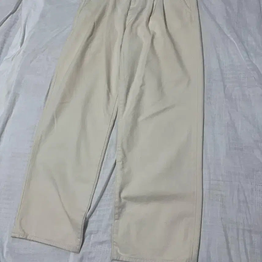 [BUNJANG] Brown Yak Ivory Cotton Denim Pants / 브라운야드 아이보리 코튼 데님 2