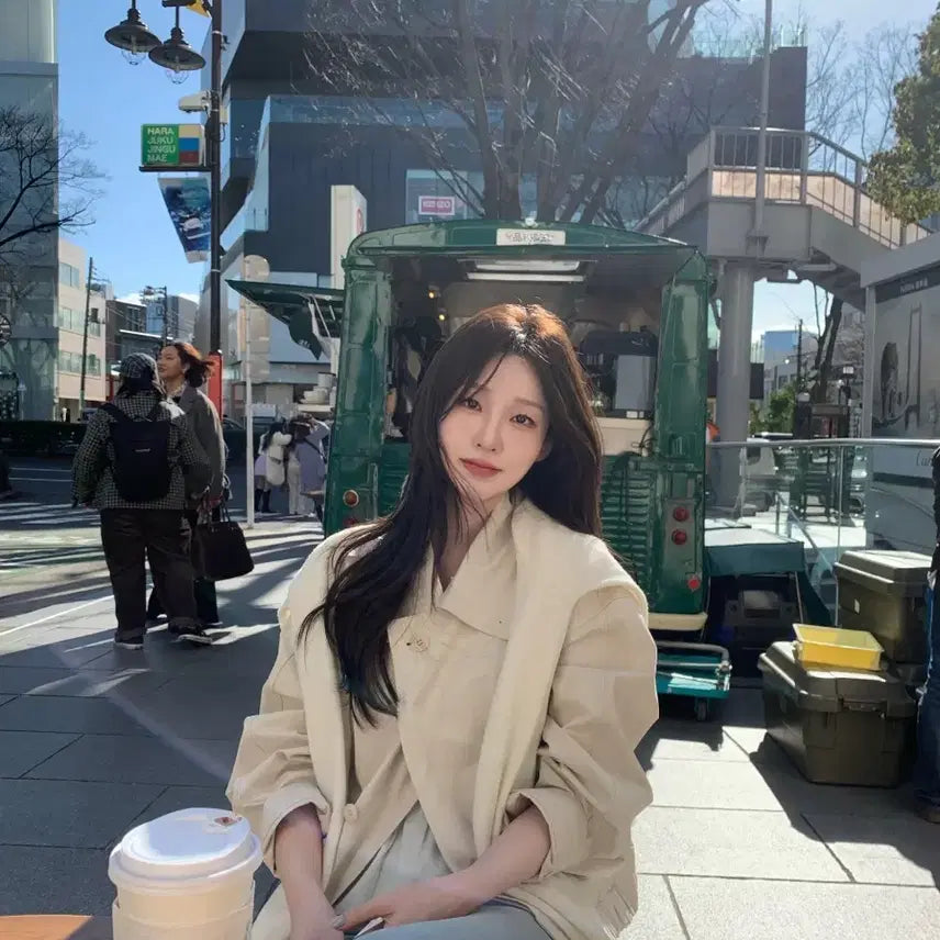 [BUNJANG] 새상품) 리올 마켓 lior 코튼 블루종 자켓 아이보리 / 새상품) 리올 마켓 lior 코튼 블루종 자켓 아이보리