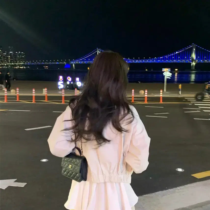 [BUNJANG] 새상품) 리올 마켓 lior 코튼 블루종 자켓 아이보리 / 새상품) 리올 마켓 lior 코튼 블루종 자켓 아이보리