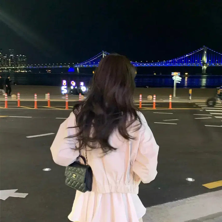 [BUNJANG] 새상품) 리올 마켓 lior 코튼 블루종 자켓 아이보리 / 새상품) 리올 마켓 lior 코튼 블루종 자켓 아이보리