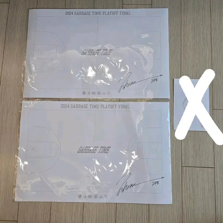 [BUNJANG] Garbage Time Popup POB Poster Bundle Set / 가비지타임 팝업 특전 포스터 2장 일괄 갑타 굿즈
