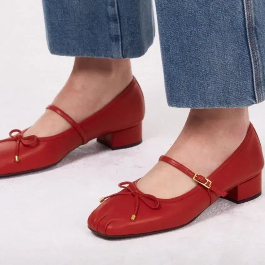 [BUNJANG] Lanvin Leather Pleated Flat Shoes 245 / 랑방 레더 플리츠 플랫 슈즈 245