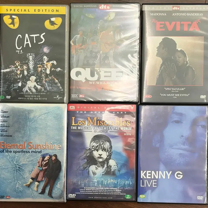 [BUNJANG] Musical and Concert DVD Collection / 뮤지컬/콘서트 DVD 모음