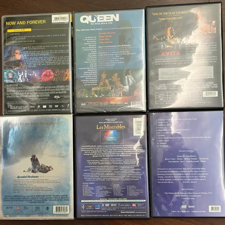 [BUNJANG] Musical and Concert DVD Collection / 뮤지컬/콘서트 DVD 모음