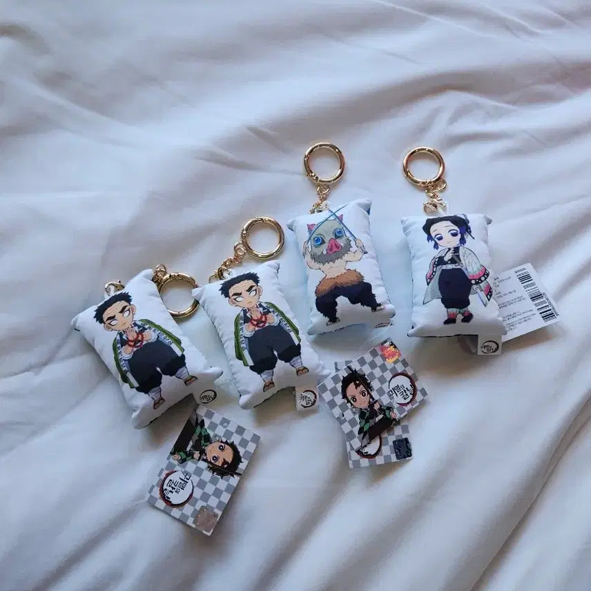 [BUNJANG] Demon Slayer Cushion Keychain / 귀멸의칼날 쿠션 키링 개별 판매 가능