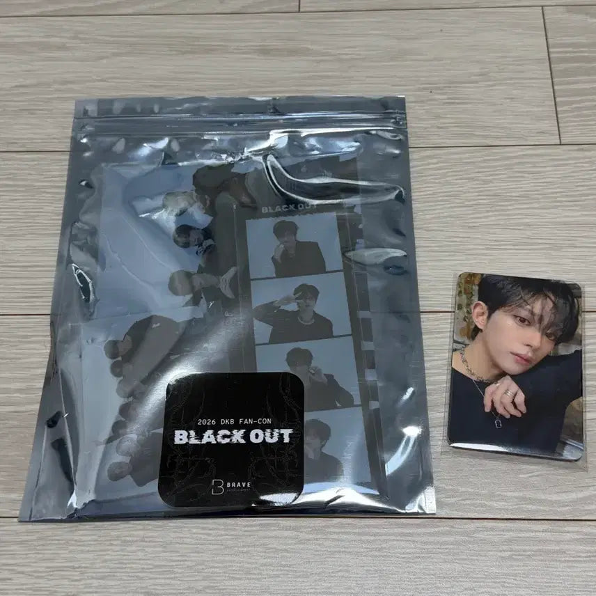 [BUNJANG] DKB BLACKOUT Fancon BB Zone Photocard Set / 다크비 팬콘 비비존 포카세트 입장포카세트 낮공