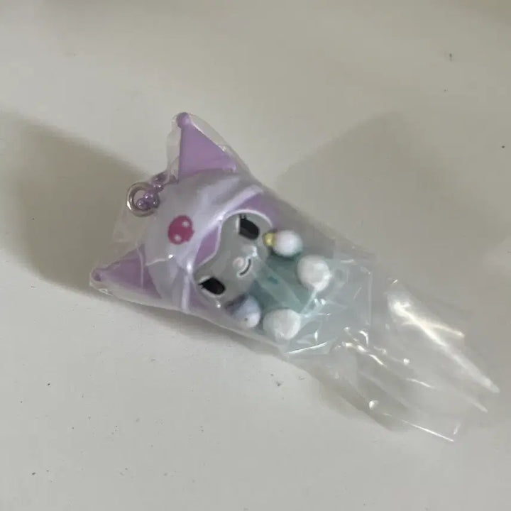 [BUNJANG] Bandai Sanrio Kuromi GRWM Mascot Keyring / 반다이 산리오 GRWM 마스코트 키링 가챠 쿠로미