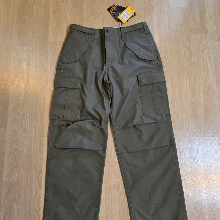 [BUNJANG] BOLDEST Wide Cargo Pants Olive 34 / 새제품 볼디스크 BOLDEST 와이드 카고 팬츠 올리브 34 와일드필드