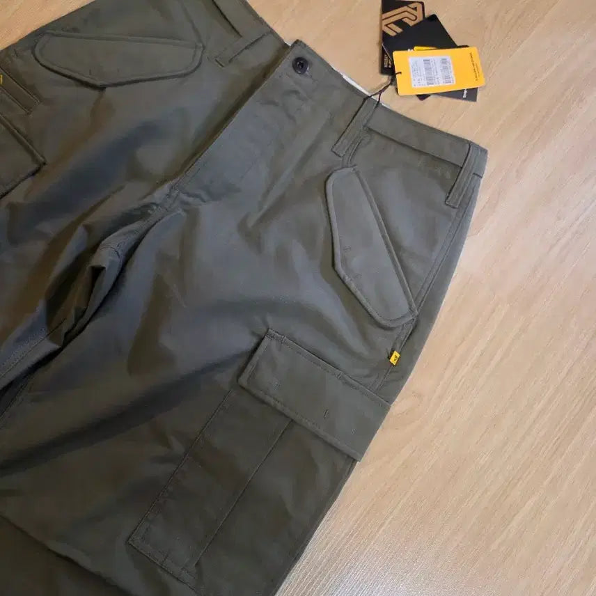 [BUNJANG] BOLDEST Wide Cargo Pants Olive 34 / 새제품 볼디스크 BOLDEST 와이드 카고 팬츠 올리브 34 와일드필드