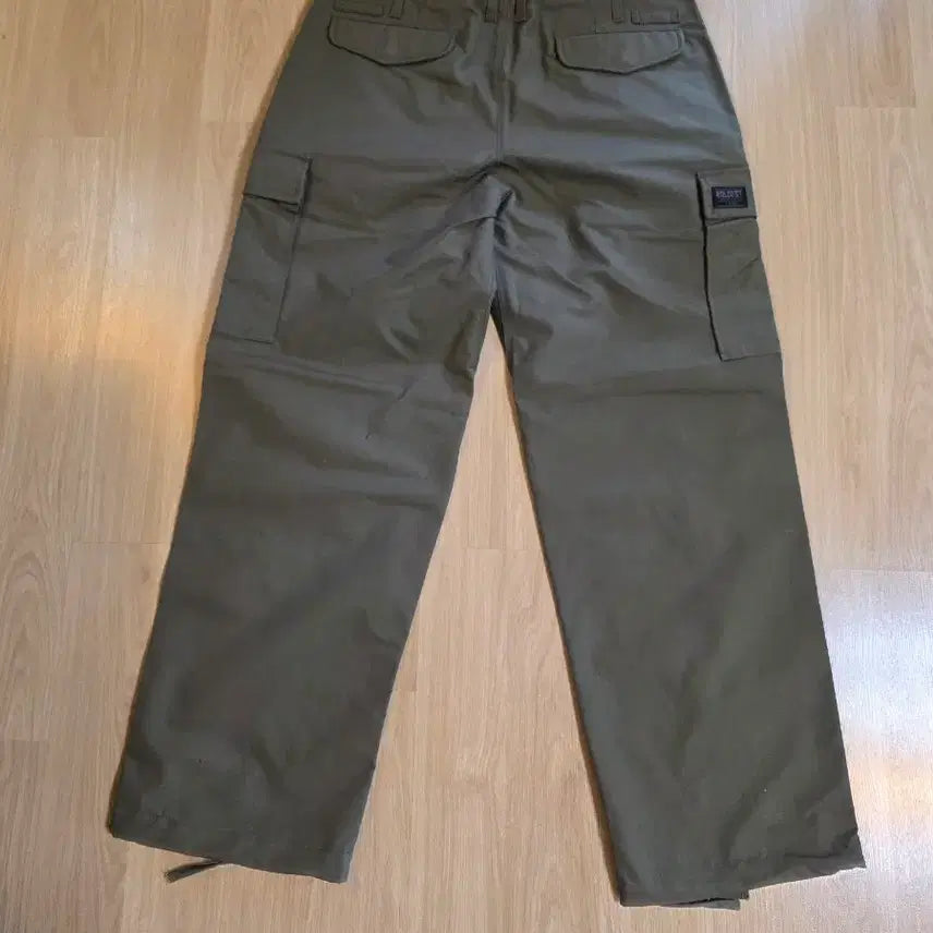 [BUNJANG] BOLDEST Wide Cargo Pants Olive 34 / 새제품 볼디스크 BOLDEST 와이드 카고 팬츠 올리브 34 와일드필드