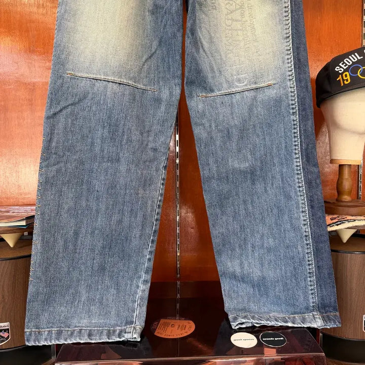 [BUNJANG] Fubu Old School Denim Jeans (Size 34) / 00s 후부 컬렉션 올드스쿨 데님 [ 34 ]